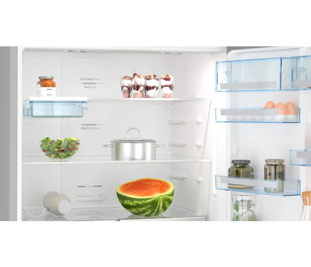 Bosch KGN86AIDR No Frost 186cm Srebrna 86cm Szerokości 631L - 1240987 - zdjęcie 4